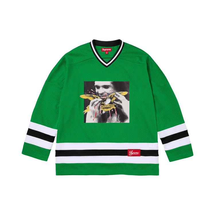Supreme x Antihero Ozzy Hockey Jersey 'Green'