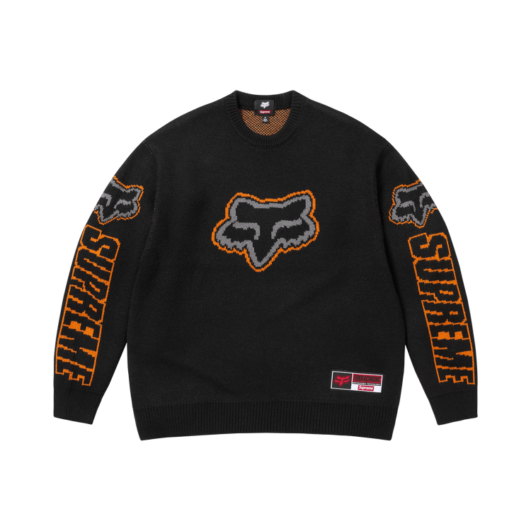 Supreme x Fox Racing Sweater 'Black'