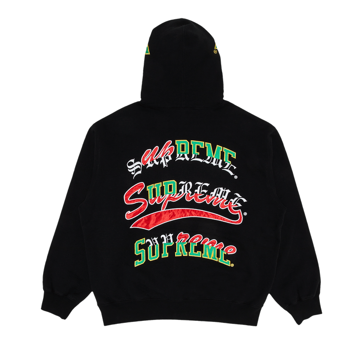 Supreme Multi Logos Hooded Sweatshirt 'Black'