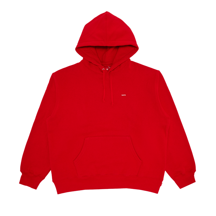 Supreme Small Box Hooded Sweatshirt 'Red'