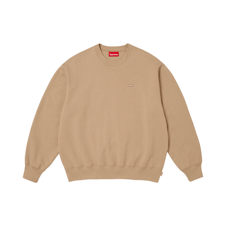 Supreme Small Box Crewneck 'Tan'