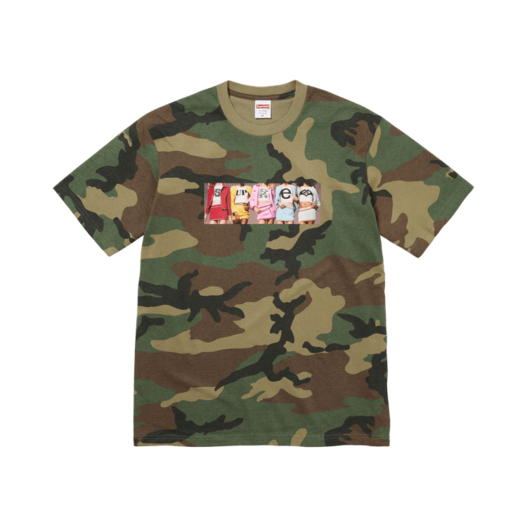 Supreme Girls Tee 'Woodland Camo'