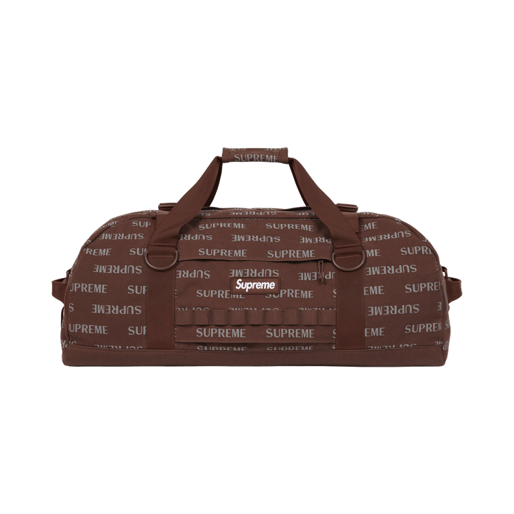 Supreme Large Duffle Bag 'Brown'