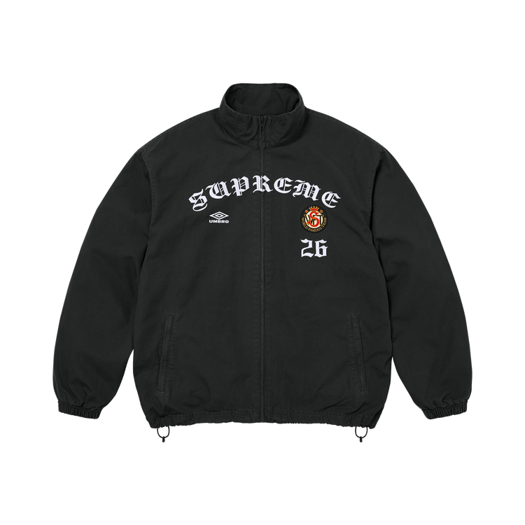 Supreme x Umbro Cotton Ripstop Track Jacket 'Black'