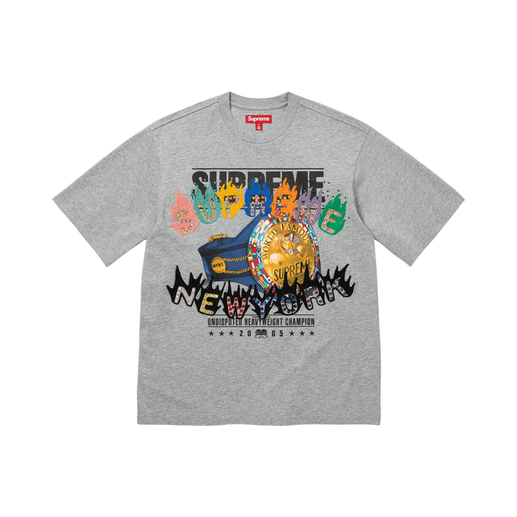 Supreme Undisputed Short-Sleeve Top 'Heather Grey'