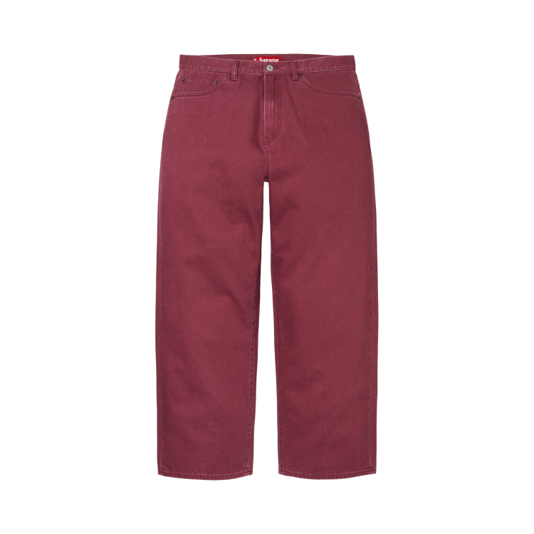 Supreme Baggy Jean 'Burgundy'