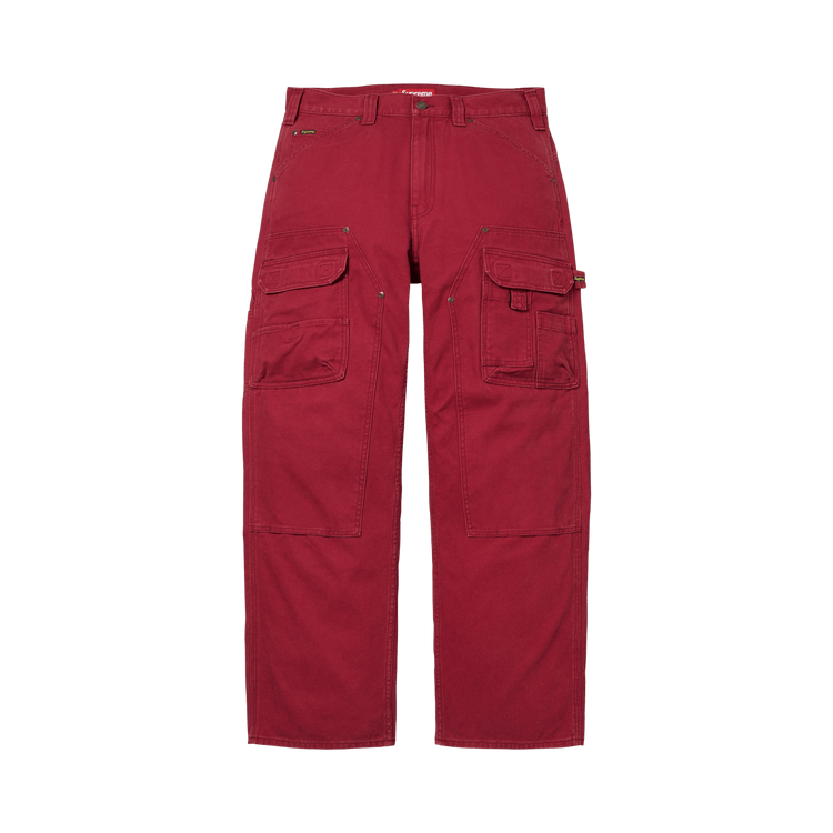 Supreme Double Knee Utility Pant 'Red'