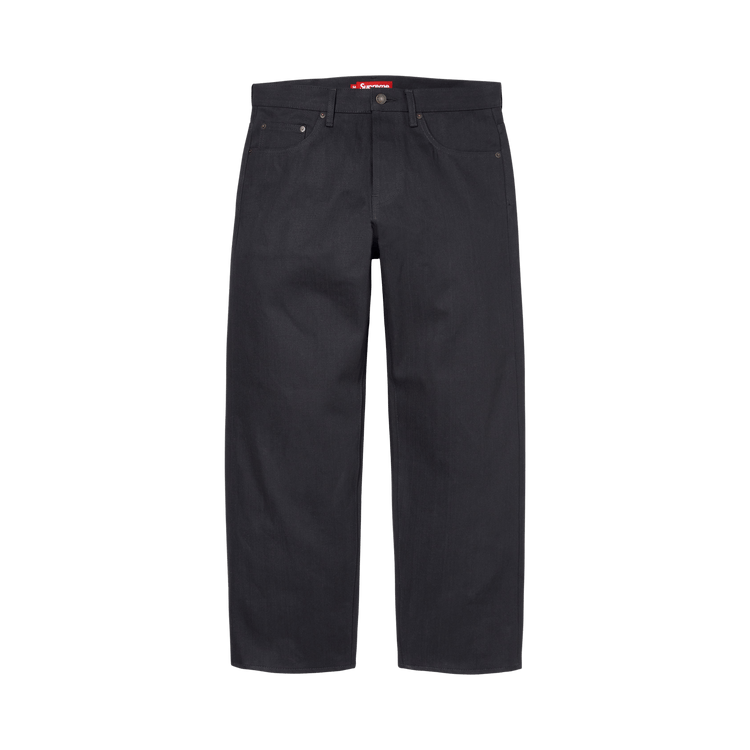 Supreme Rigid Loose Fit Selvedge Jean 'Rigid Black'