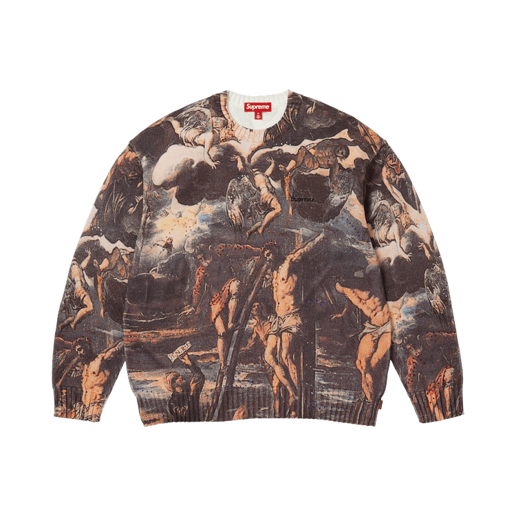 Supreme Crucifixion Sweater 'Multicolor'