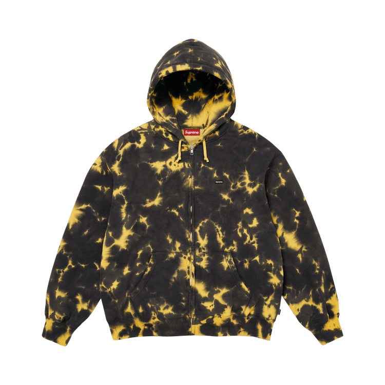 Supreme Small Box Zip Up Hooded Sweatshirt 'Tie Dye'