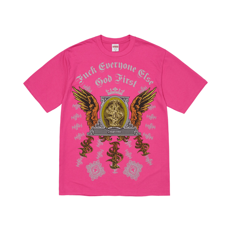 Supreme Money Tee 'Fuchsia'