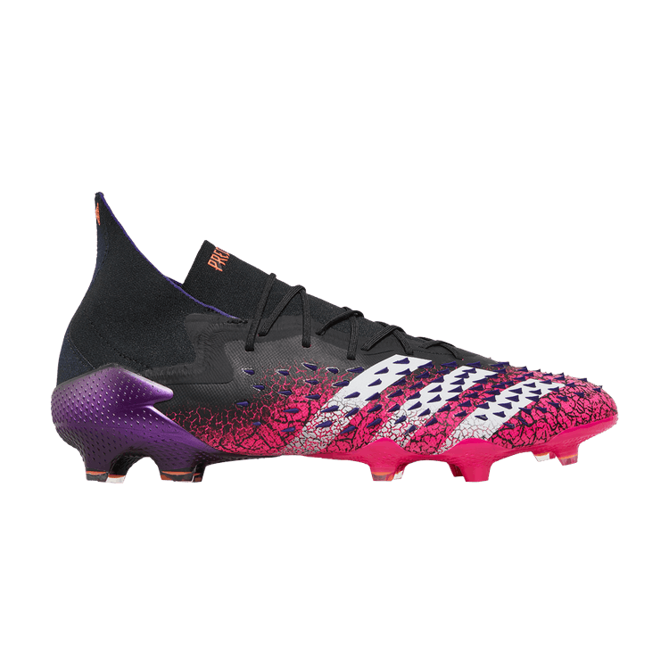 Adidas Predator Freak.1 FG 'Demonskin - Black Shock Pink'