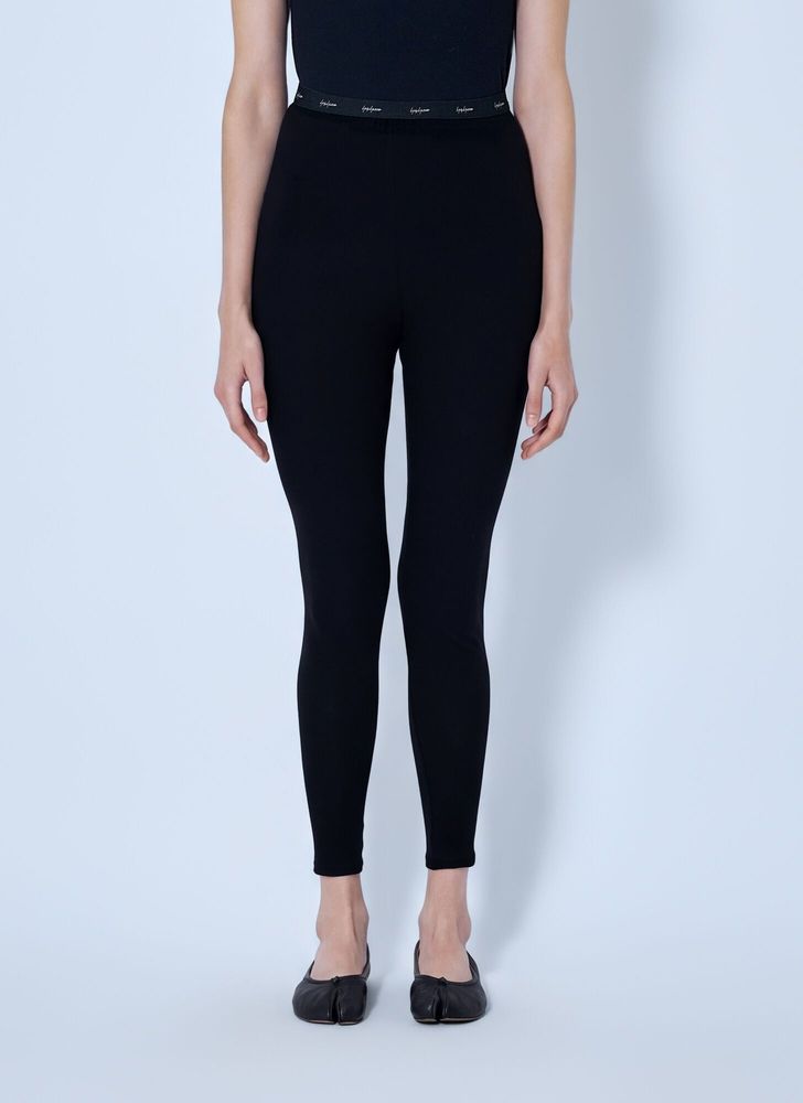 Yohji Yamamoto High Waist Stretch Leggings
