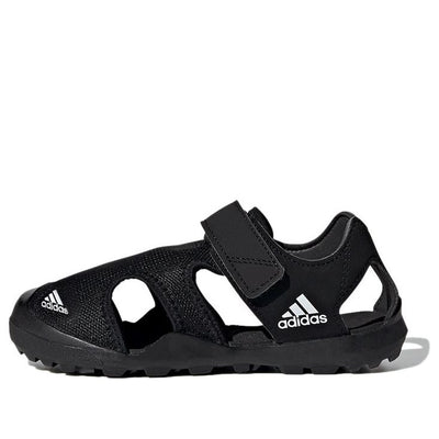 (GS) adidas Captain Toey K Sandals Black