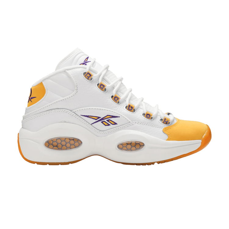 Reebok Question Mid 'Yellow Toe' Shoe Palace Special Box
