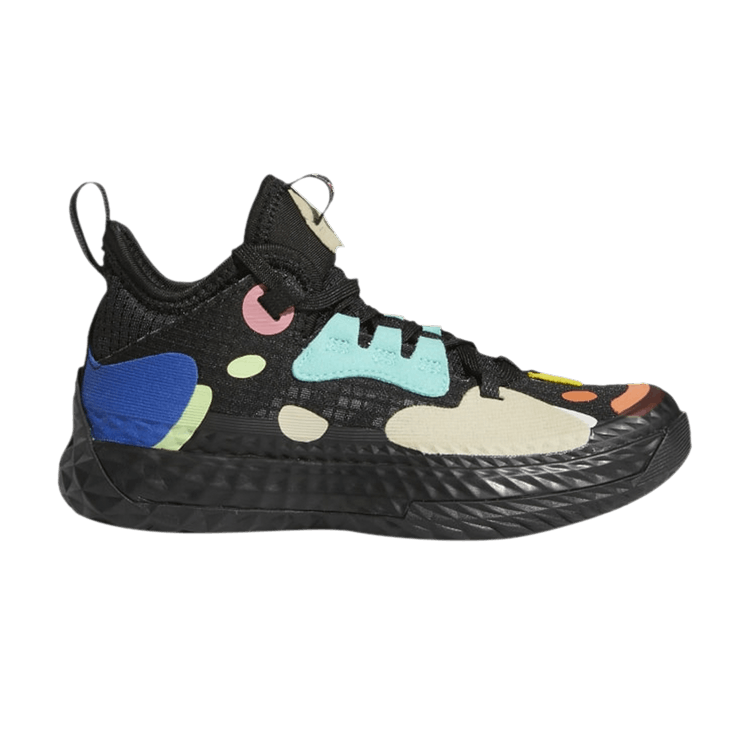 Adidas Harden Vol. 5 Futurenatural Little Kid 'Black'
