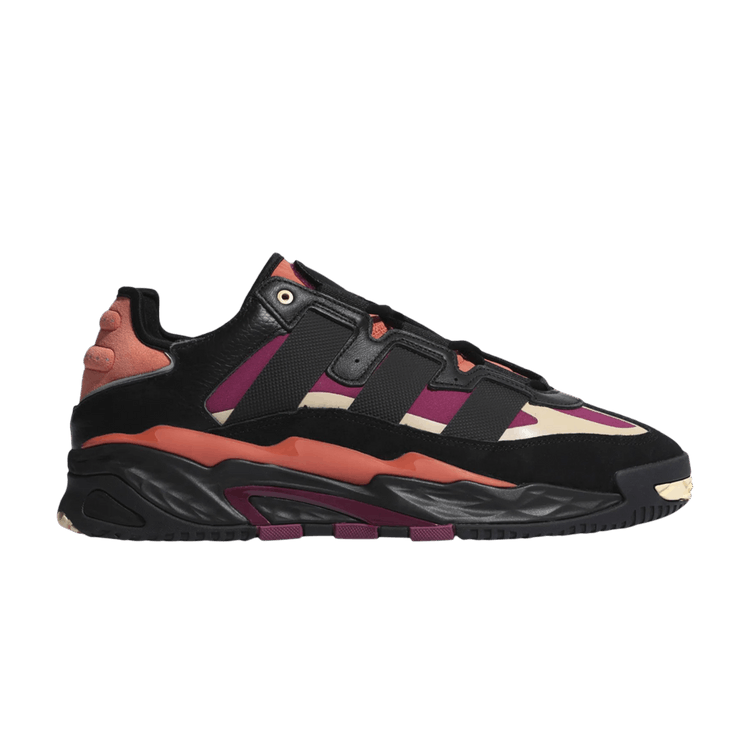 Adidas Niteball 'Black Power Berry Orange Tint'