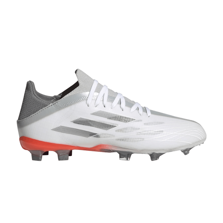 Adidas X Speedflow.1 FG J 'White Solar Red'
