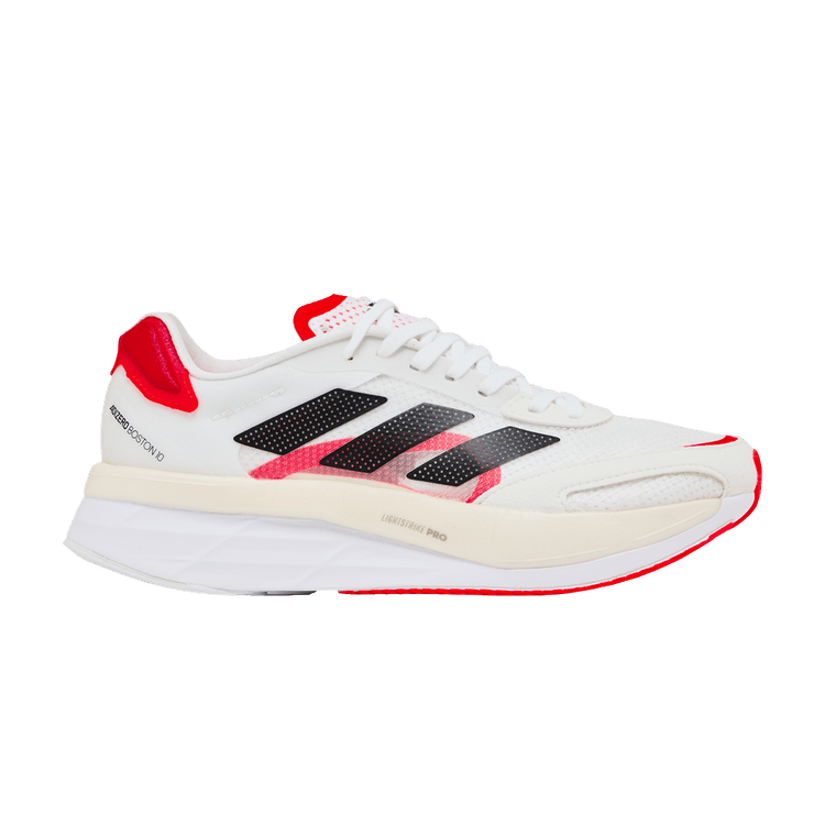 adidas Wmns Adizero Boston 10 'White Solar Red'