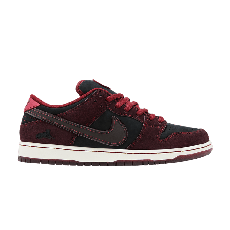 RIOT Skateshop x Nike Dunk Low Pro SB QS 'Mahogany Dark Beetroot'