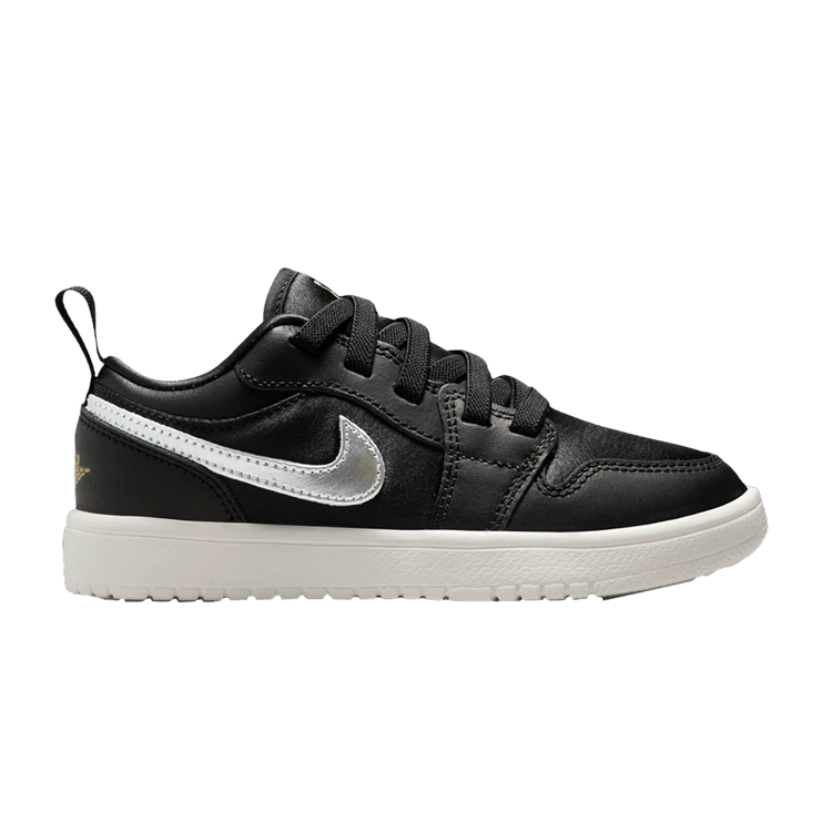 Air Jordan 1 Low ALT SE PS 'Black Metallic Silver'