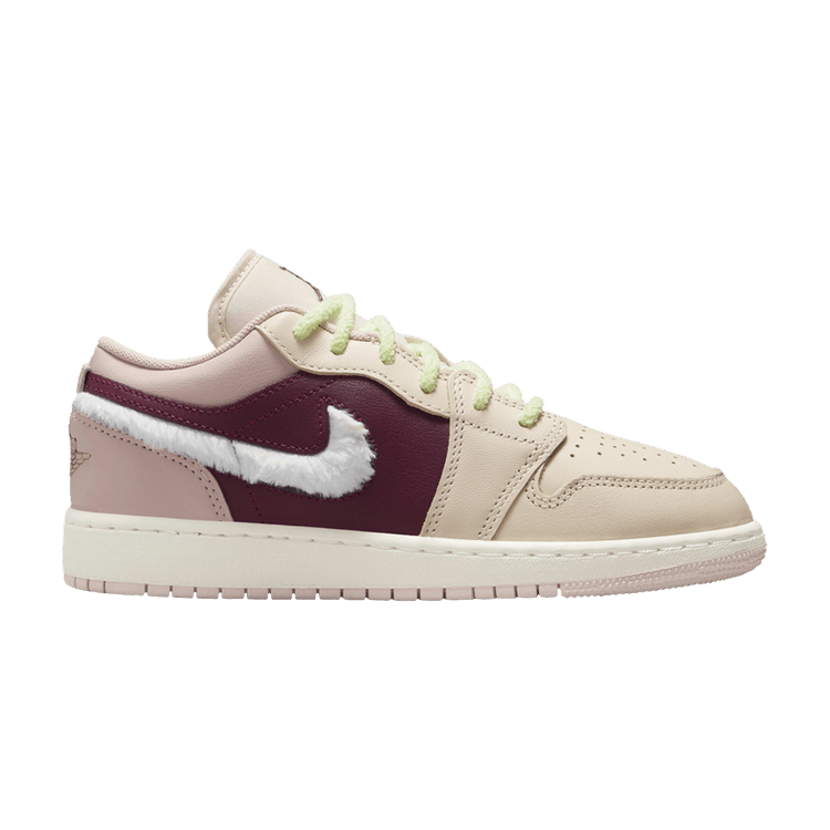 Air Jordan 1 Low SE GS 'Fur Swoosh'