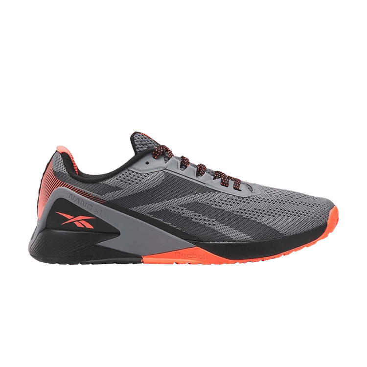 Reebok Nano X1 'Pure Grey Orange Flare'
