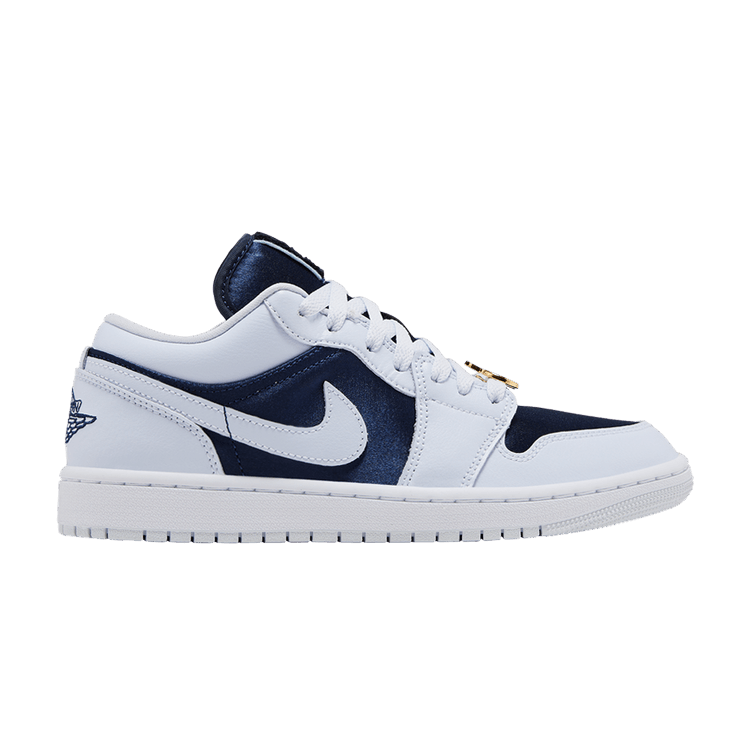 Wmns Air Jordan 1 Low SE 'Midnight Navy Gold Charms'