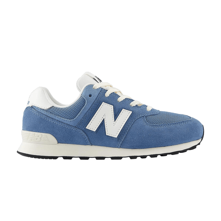 New Balance 574 Big Kid 'Heron Blue Sea Salt'