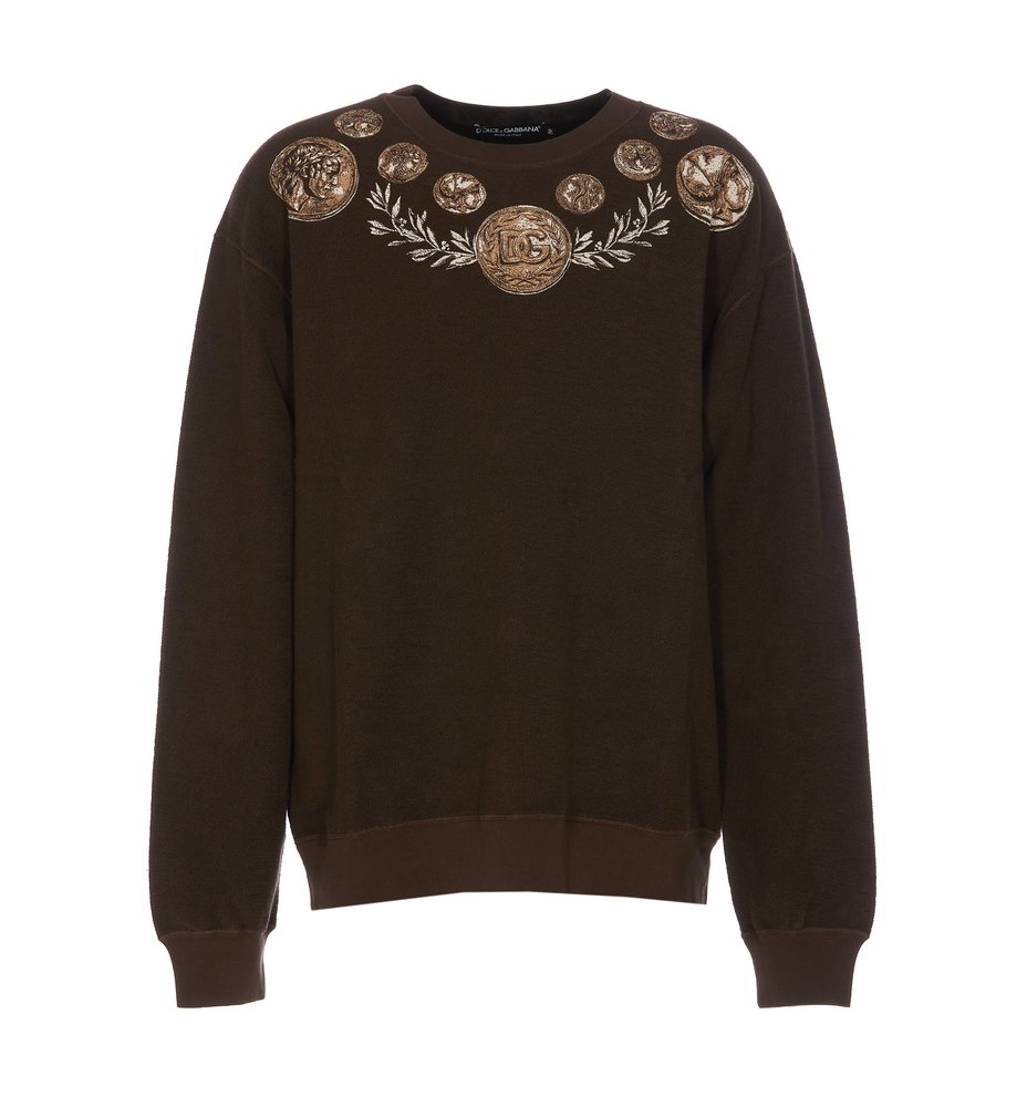 Dolce & Gabbana Graphic Printed Crewneck Sweatshirt