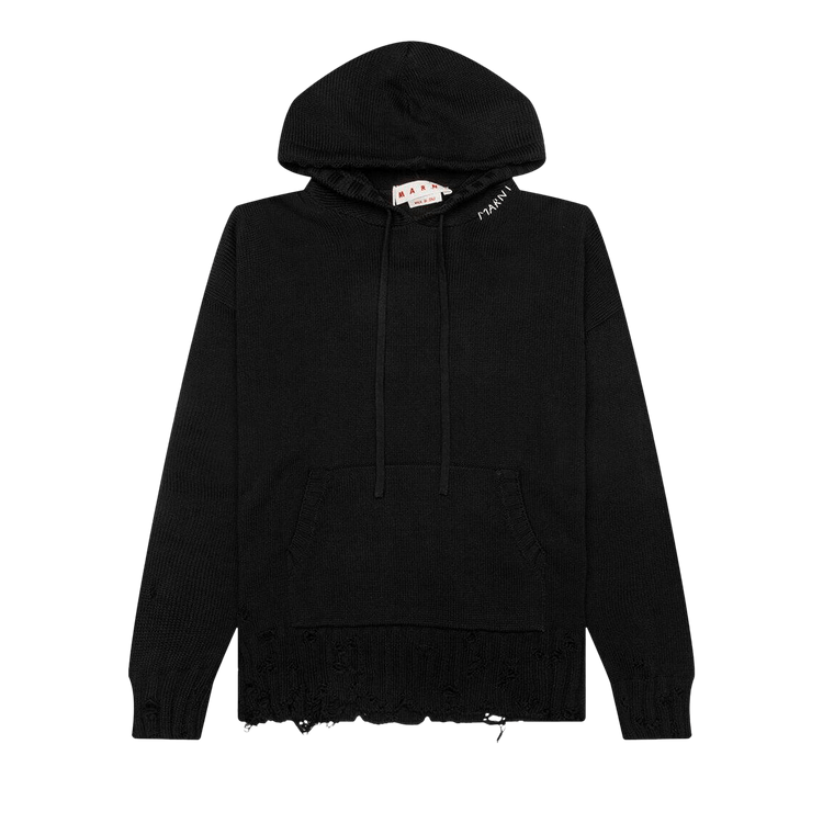 Marni Twist Crewneck Sweater 'Black'
