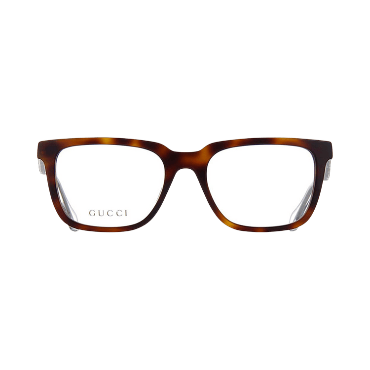 Gucci Square Optical Glasses 'Havana'