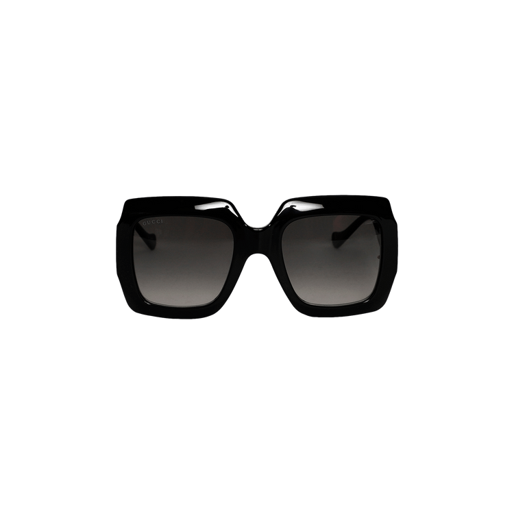Gucci Classic Square Sunglasses 'Black'