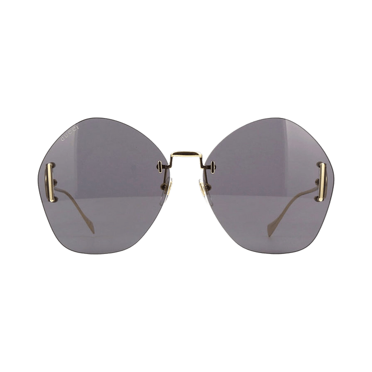 Gucci Geometric Sunglasses 'Gold'