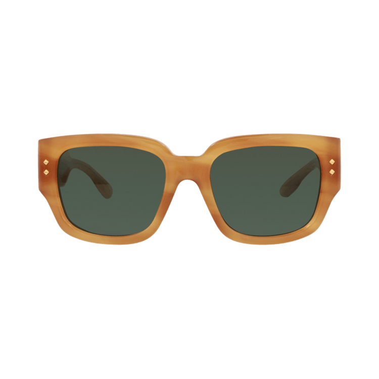 Gucci Square Sunglasses 'Havana/Green'