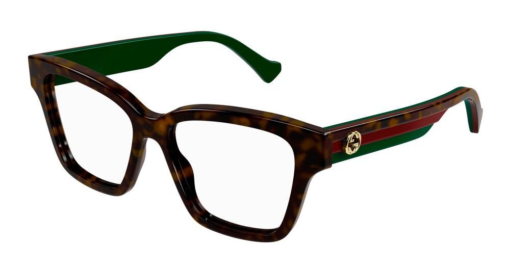Gucci Eyewear Rectangular Logo Glasses And Frames
