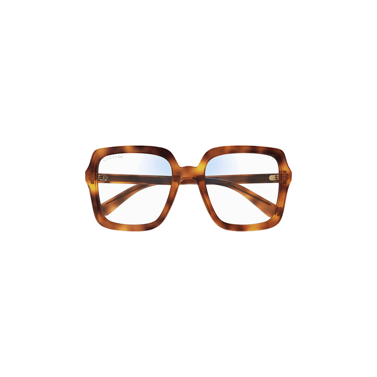 Gucci Square Frame Sunglasses 'Havana'
