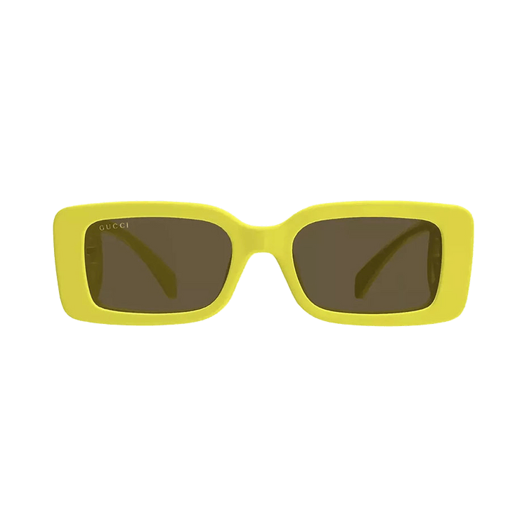 Gucci Square Sunglasses 'Yellow'