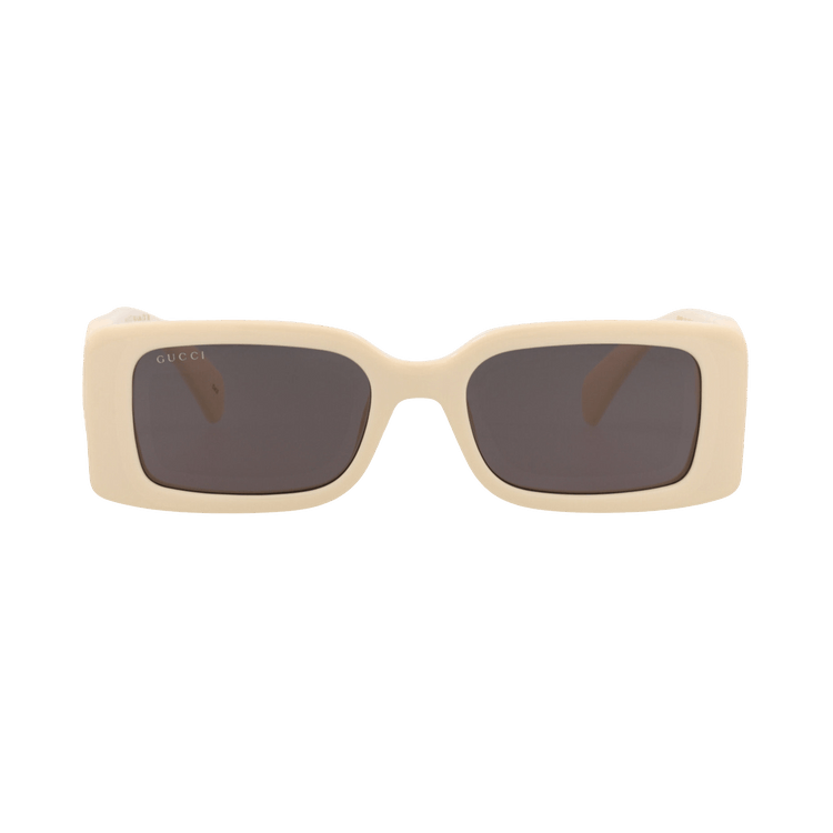 Gucci Square Sunglasses 'Ivory/Grey'