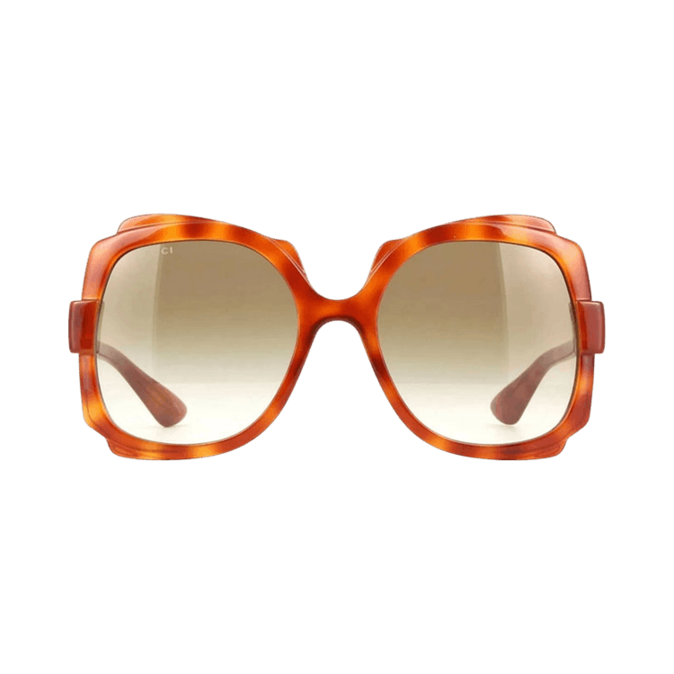 Gucci Square Sunglasses 'Brown'