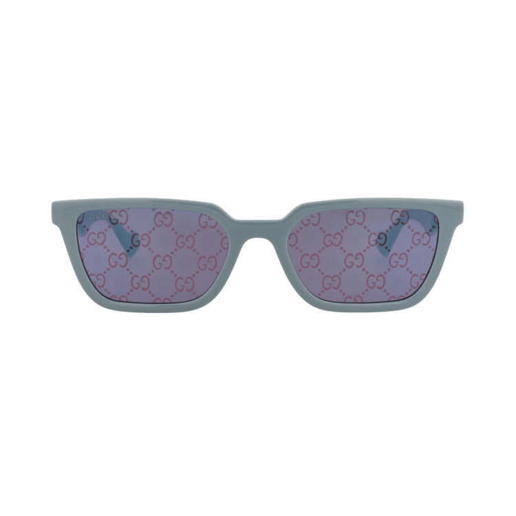 Gucci Square Sunglasses 'Light Blue/Violet'