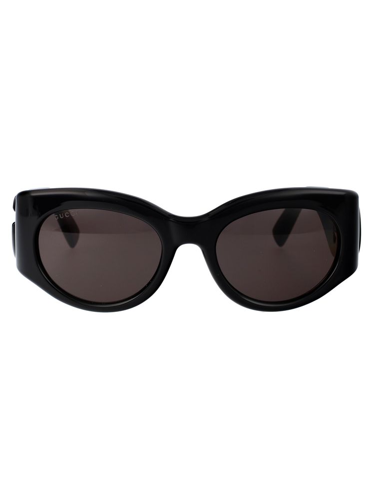 Gucci Eyewear Oval Frame Sunglasses