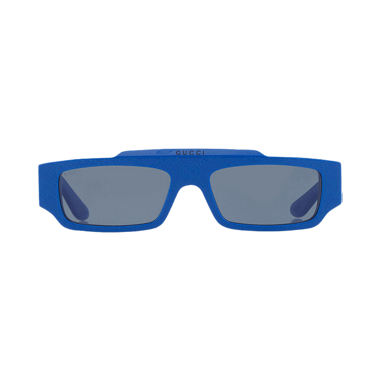 Gucci Rectangle Sunglasses 'Blue'