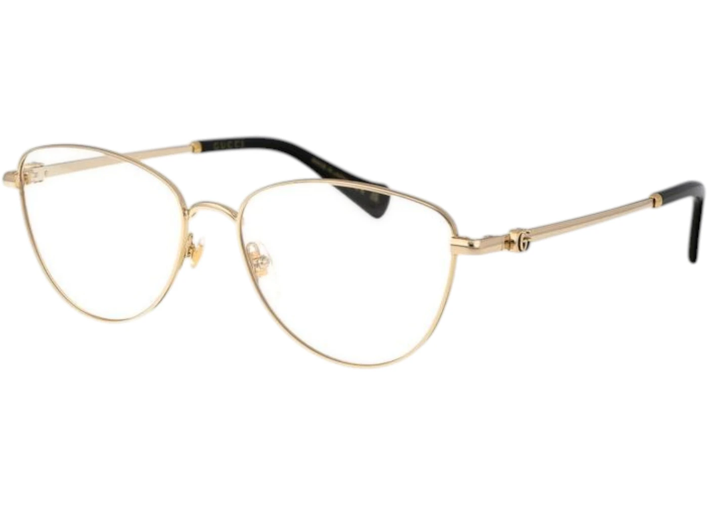 Gucci Square Frame (GG1695S) Sunglasses Black Silver