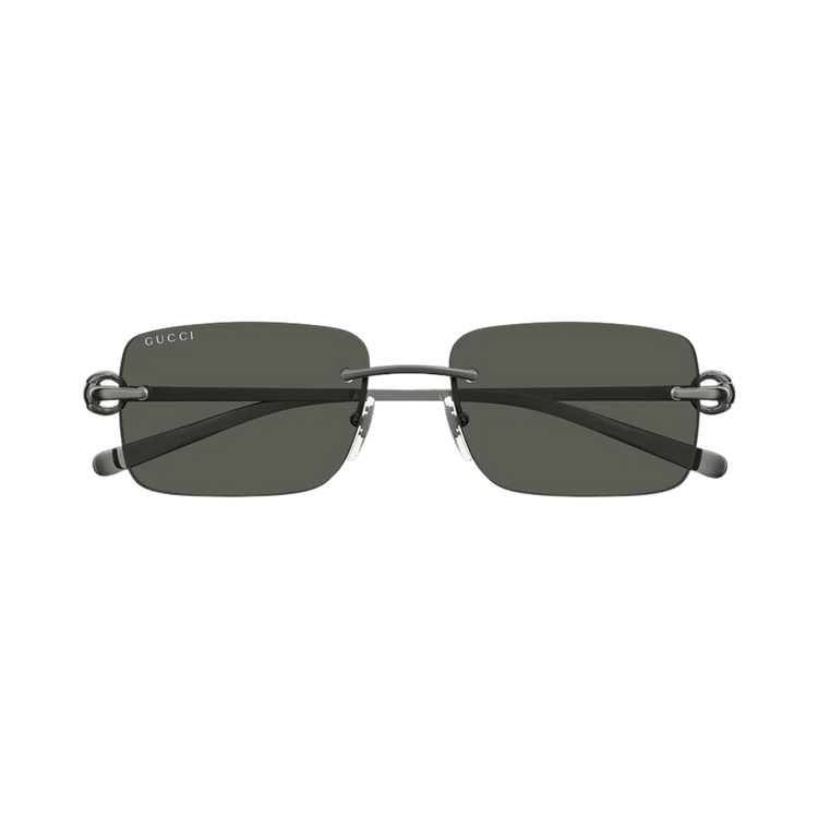 Gucci Rectangle Sunglasses 'Grey'