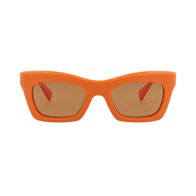 Gucci Cat Eye Sunglasses 'Orange/Brown'