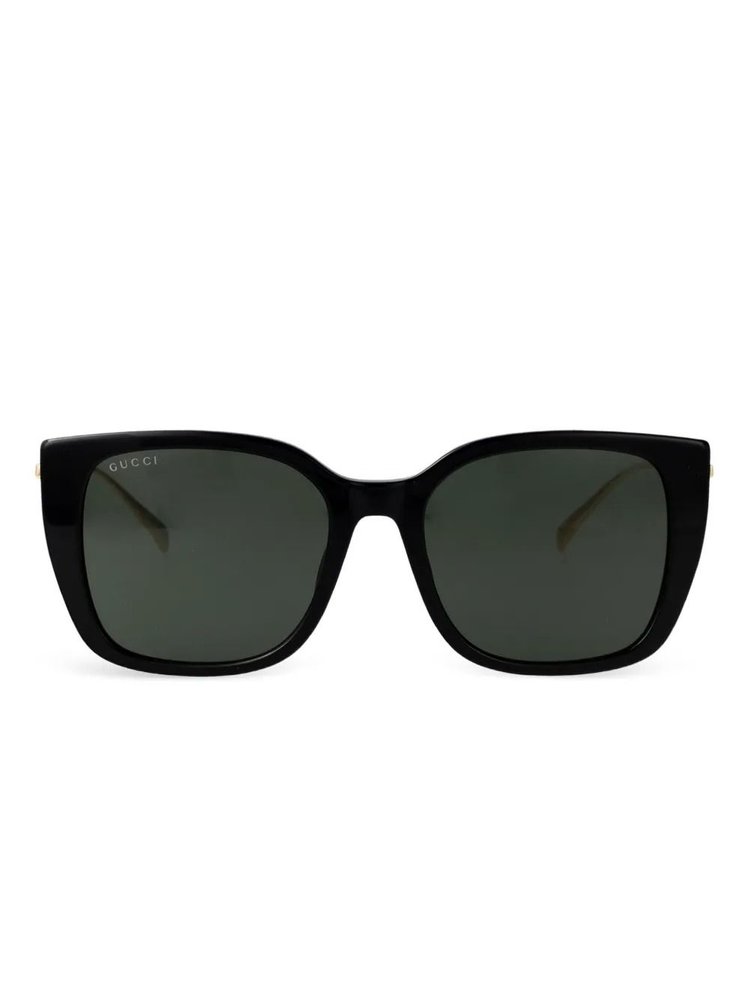 Gucci Eyewear Embellished Square Frame Sunglasses