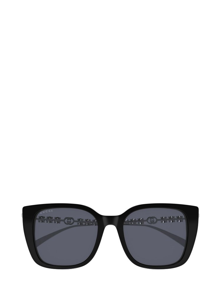 Gucci Eyewear Embellished Square Frame Sunglasses