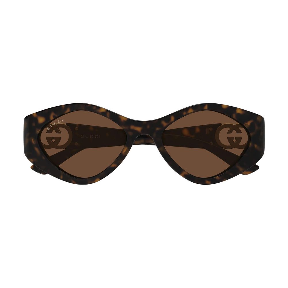 Gucci Eyewear GG2121S Logo Oval Sunglasses