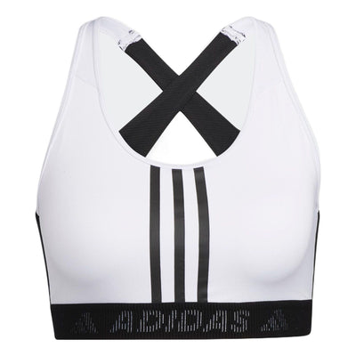 (WMNS) adidas DonAsia Sizing 't Rest 3-Stripes Bra 'White Black'